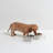 Small Clear Elevated Feeder with Silver Bowls-1580976700