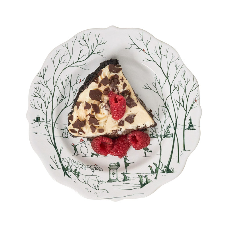 Country Estate Winter Frolic Dessert/Salad Plate