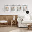 Layered Blush Abstracts, ensemble de 4 reproductions encadrées sous verre, design par Riley B-109388152-109388100