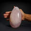Forme de quartz rose poli du Brésil (3,8 lb)