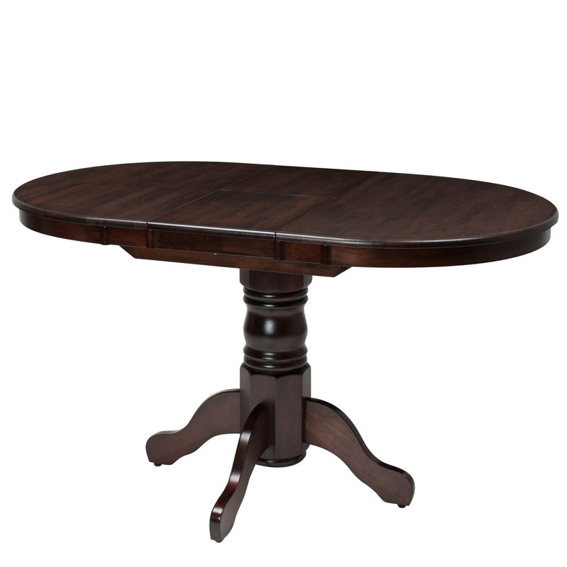 Pico Extendable Oval Dining Table, Cappuccino