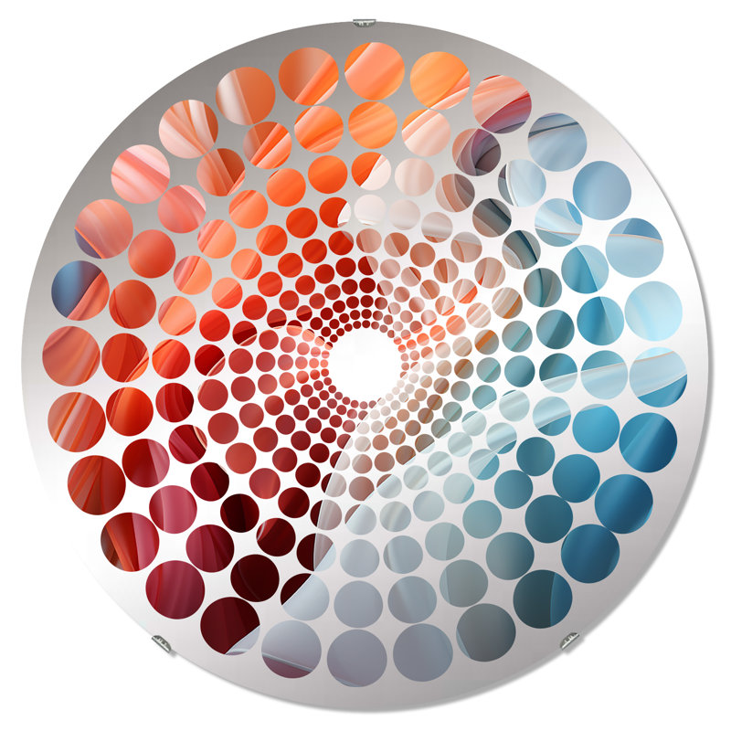 Dathel Circle Mirror, 31.4" x 31.4"
