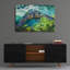 «Sea Turtle Reef» par Tim Jeffs, art mural en verre acrylique-378620978