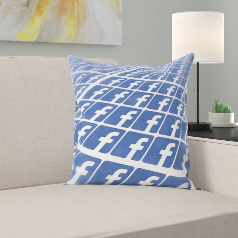 Coussin décoratif Facebook