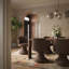 Chaise pivotante chocolat-1873180062