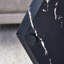 Table basse carrée en MDF à motif de marbre moderne et minimaliste-1218246345