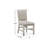 Haniah 19 " H Upholstered Pine Solid Wood Side Chair