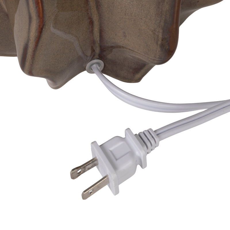 Lampe de table sculpturale en grès