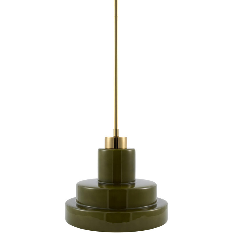 Agostino Single Light Pendant, Brown