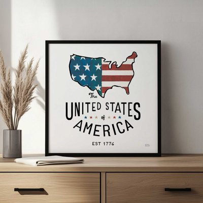 Road Trip United States of America by Michael Mullan Art Print