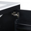 Bathroom Vanity Set with Double Vanities (Separate), Double Ceramic Sinks, Storage Shelf, and Divided Drawers  (Mirror not included)-133039558