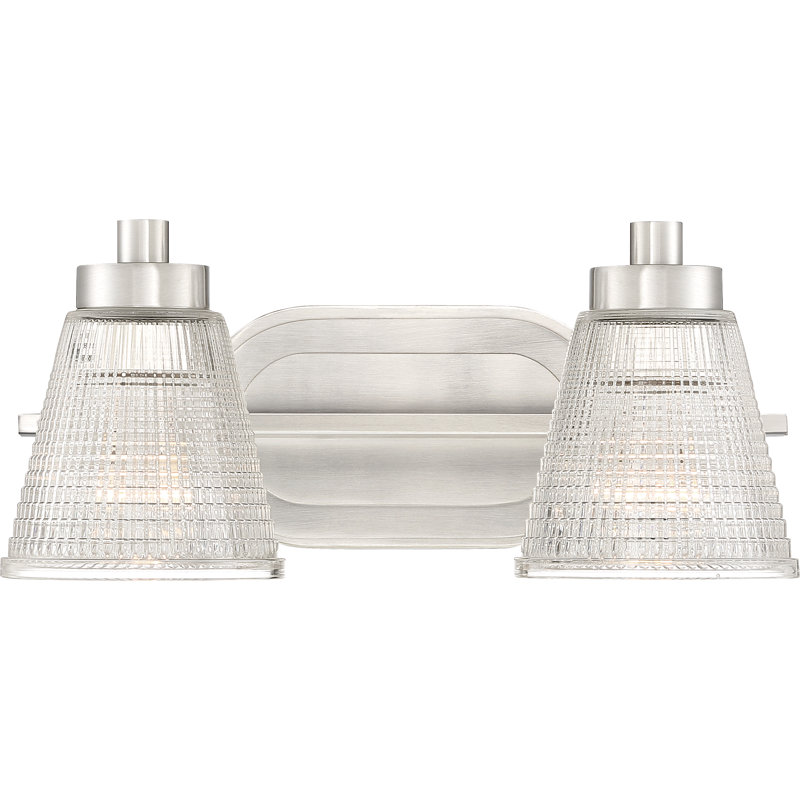 Éclairage pour meuble-lavabo 2 lumières Haskett