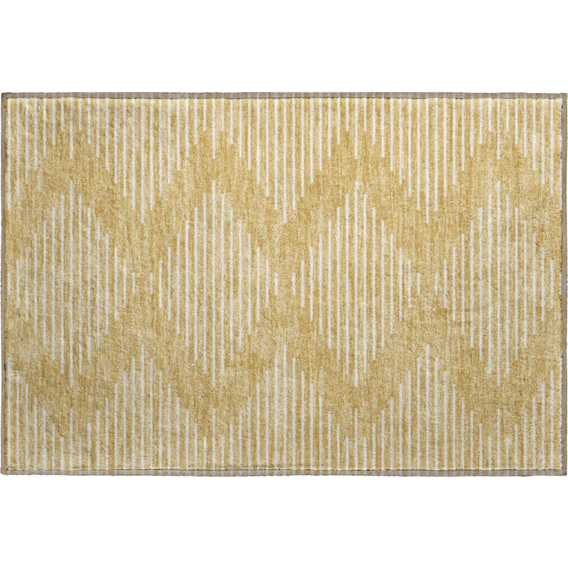 Premium Machine Washable Colmenero AMF1016 Geometric Rug, Rectangle 1'8" x 2'6"