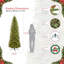 Sapin de Noël artificiel pré-éclairé avec 350 lumières claires homologuées UL-1692047497