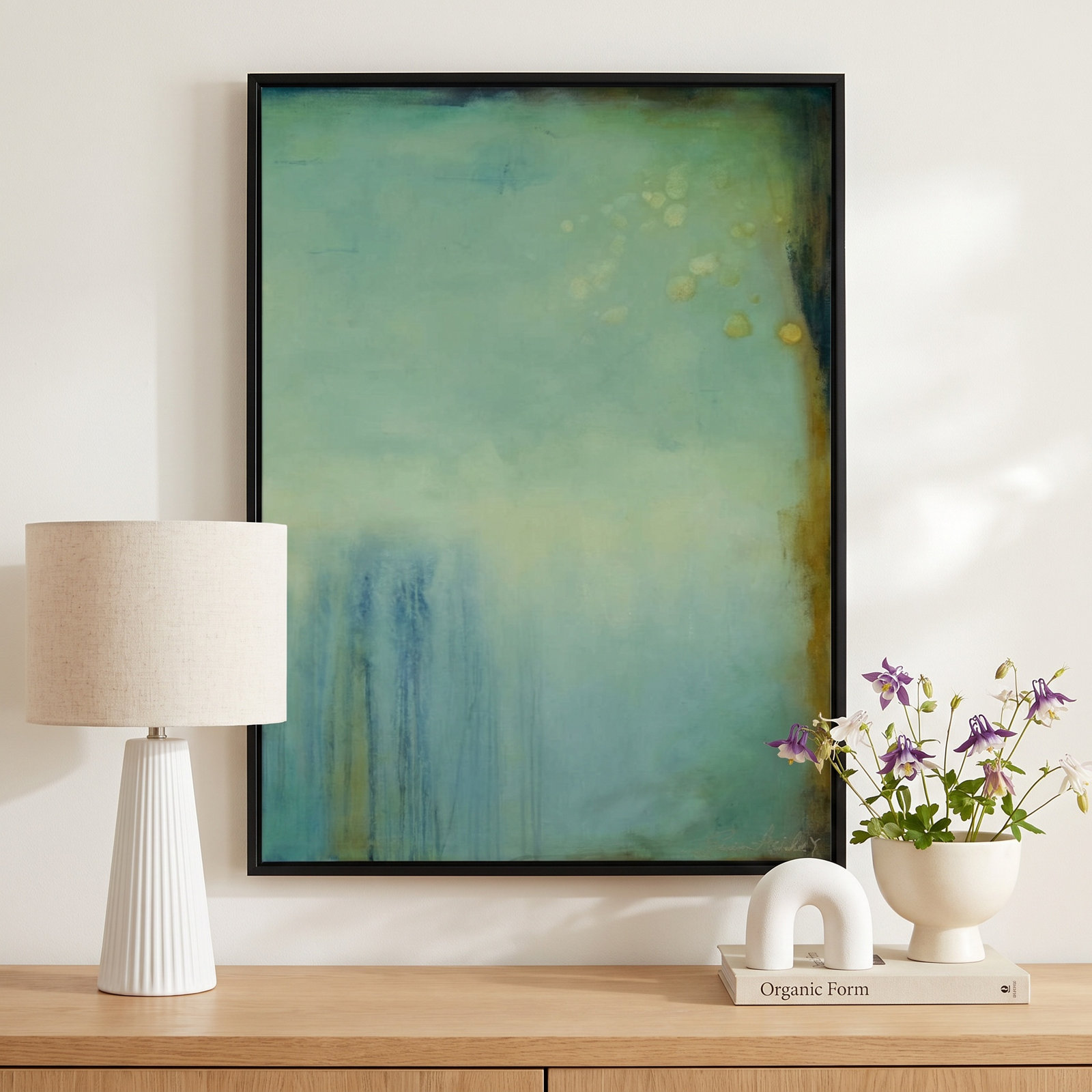 Whispering Souls II Print by Erin Ashley, 41" H x 31" W, Black