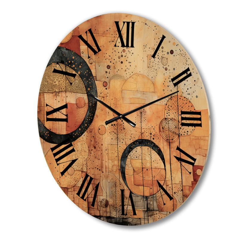 Horloge murale Escape To Serenity, Grand