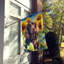 Drapeau de la maison du tournesol Malamute d'Alaska-112706254