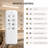 1 - Light 39.37" LED Dimmable Crystal Flush Mount