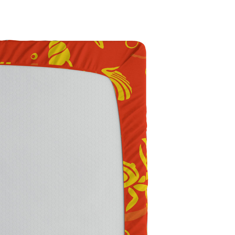 Microfiber Patterned Fitted Sheet, Twin XL Fitted Sheet