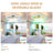 Frauly 19.7 Inch Led Enclosed Low Profile Ceiling Fan With Light-1215559985-1250884229