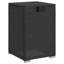  Table de rangement pour bouteilles de gaz en poly rotin noir 40 x 40 x 60 cm-2105353263