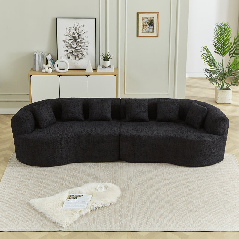 Canapé modulaire en chenille 111,5 pouces Compression