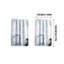 Kbndieu 2D Printed Kitchen Curtain Short Panels Washable Decorative Window Curtains for Kitchen-1044475371