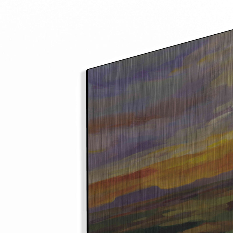 Brayden Studio® «Sonoran Desert Sunset» par Silvia Vassileva, art mural en métal, H 16 po x l 24 po