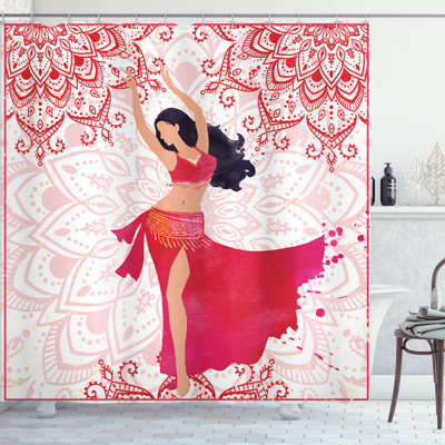 Shower Curtain with Hooks Included