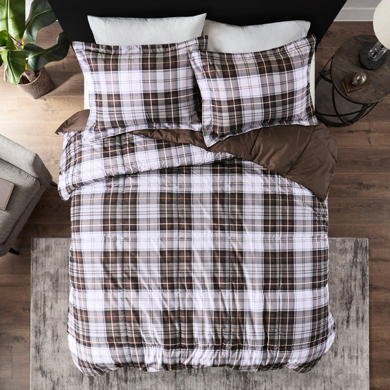 Édredon 3 m avec fermeture à chevauchement avec barrière double / grand lit, Édredon pour grand lit + 2 taies décoratives