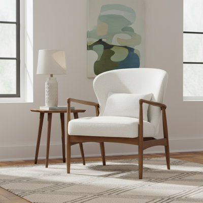 Fauteuil club Hunt, neige