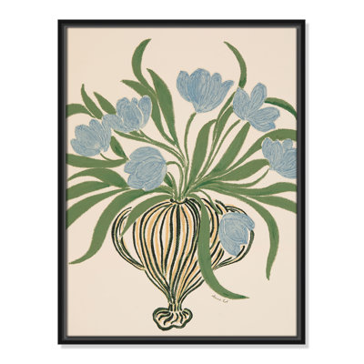 Colette "La Poire Blue Tulips" Print