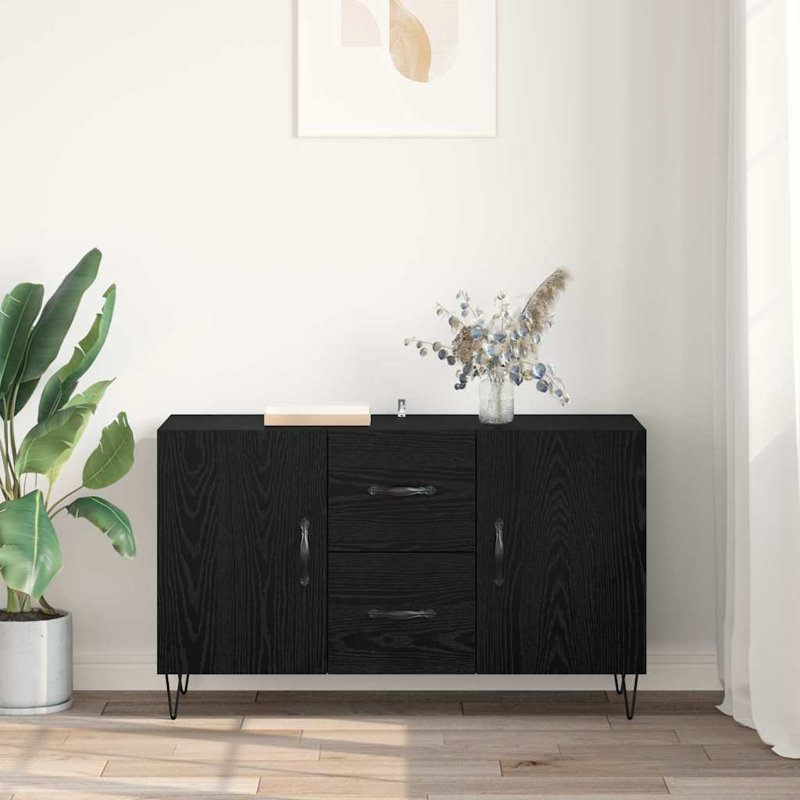 Sideboard Accent Chest, Black Oak