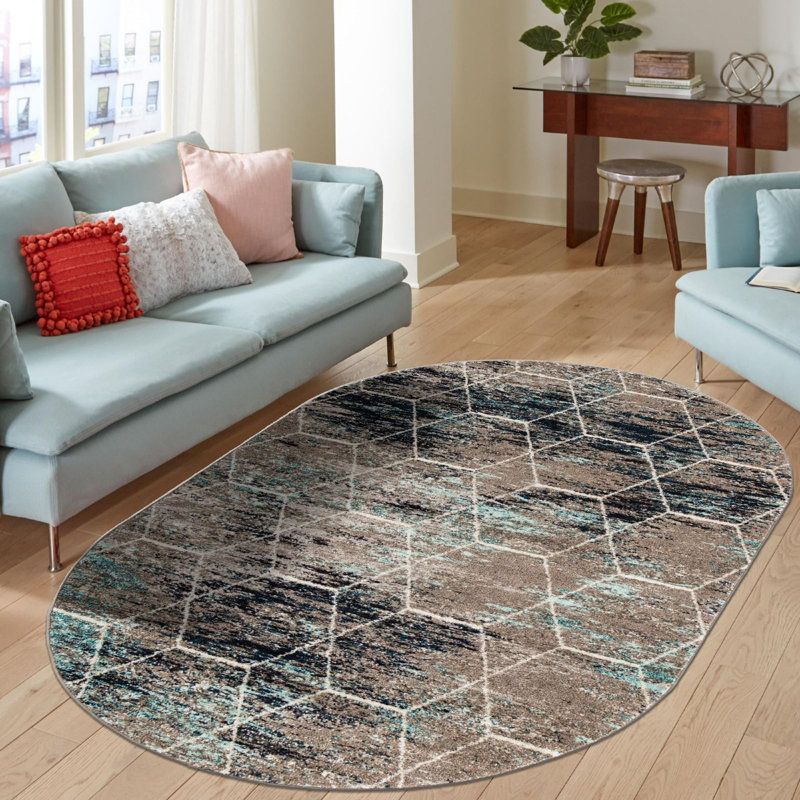 Galitea Geometric Indoor Rug, Retangle 8' x 11'
