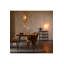 Djahe Striped Area Rug in Brown/White