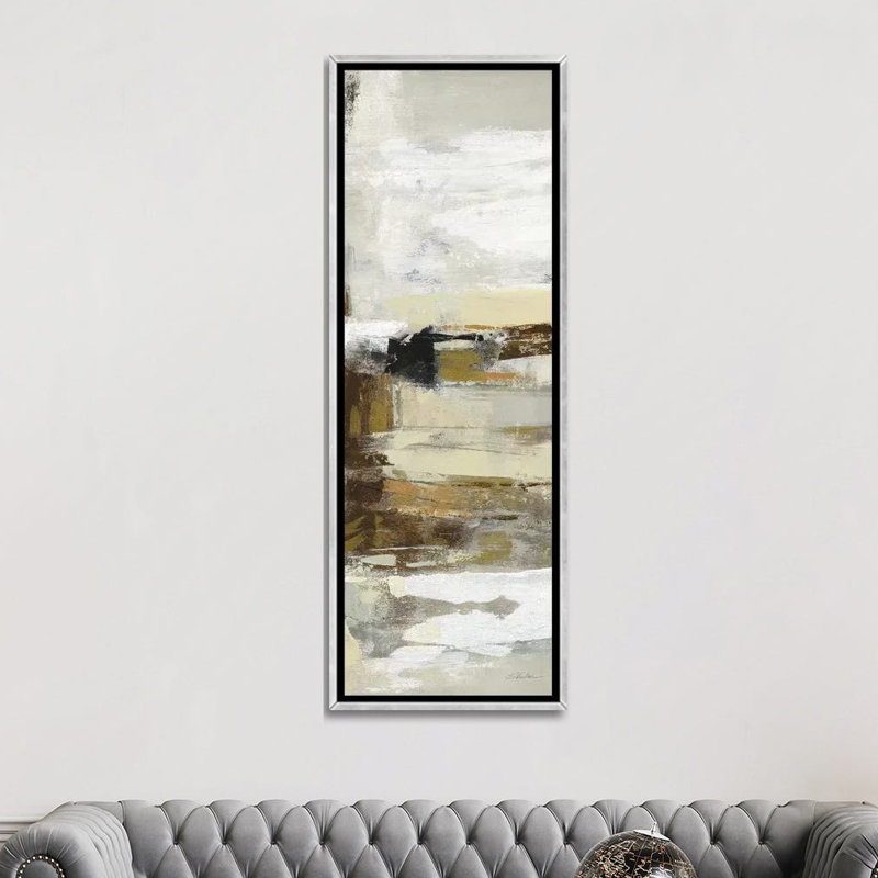 «Lava and Steam IV» par Silvia Vassileva, reproduction d'art panoramique sur toile, H 72 po x l 24 po x P 1,5 po