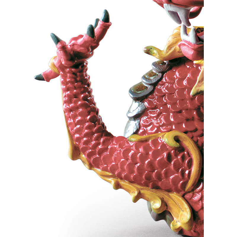 Majestic Dragon Figurine