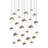 Grapes 24 - Light LED Cluster Pendant-97919468-14262494-14262493