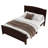 Full Size Platform Bed, Solid Wood Frame with Support Slats, Strong Structure, No Box Spring Needed-1063413655-1063413654