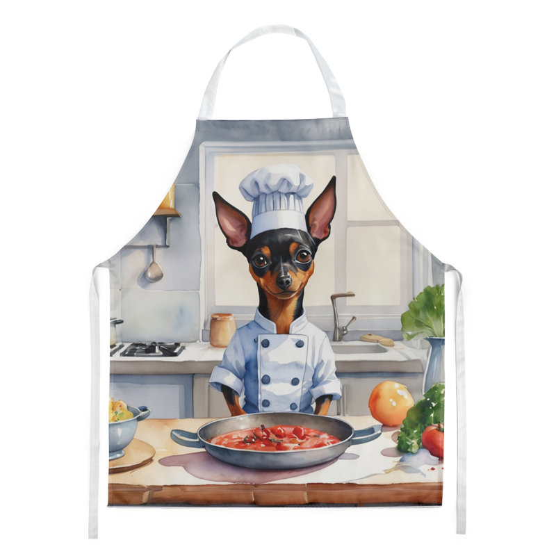 No Pattern Bib Apron