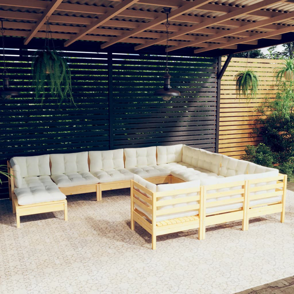 Gartenecksofa Hristoslav mit Kissen