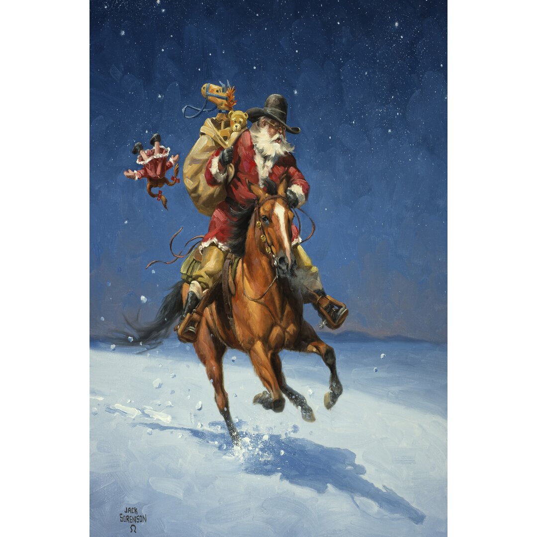 Leinwandbild Midnight Rider von Jack Sorenson