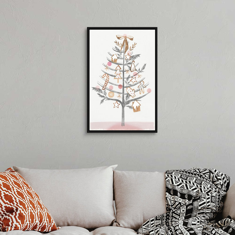 Gingembre, reproduction d’art sur toile, H 32 po x l 22 po x P 1,75 po, Cadre noir