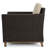 Single - Luxury Outdoor Chair Piece. Brown Pe , Iron, Waterproof Fabric . 30.92 In Wide, 28.02 High, 28.22 Lb. Perfect For Patio, Porch, Backyard, Poolside Stylish Relaxation. & Iron With Fabric.
