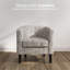Fauteuil demi-tonneau de 26,77 po Munson-2021933140