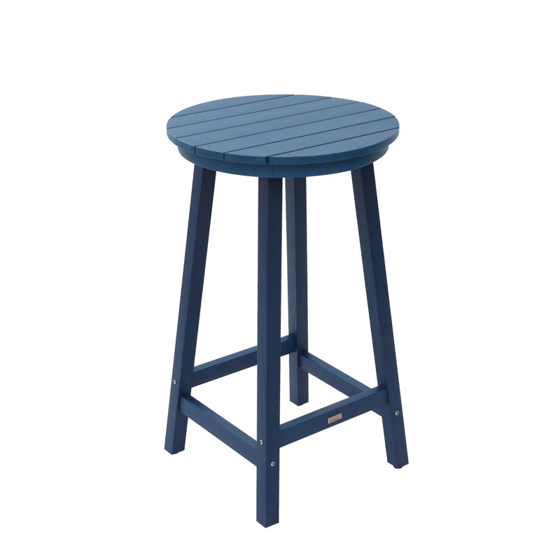 Table d'extérieur | Polypropylène | Bleu marine | L 40,75 po x l 24,02 po x H 24,02 po