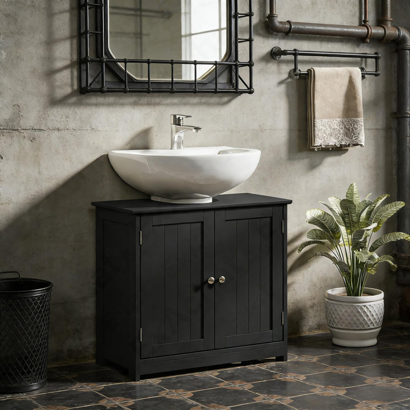 Armoire de salle de bain, armoire de rangement sur piédestal