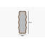 Élégant miroir mural 19,7 po x 63,0 po x 0,9 po | Fabrication 100% bois aggloméré, finition noyer | Conception écologique Flotale-E, couleur unie moderne - parfaite pour la décoration intérieure et les espaces contemporains-2078563854