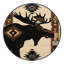  Tapis lavable Longhorn Cow Southwestern-1317925214