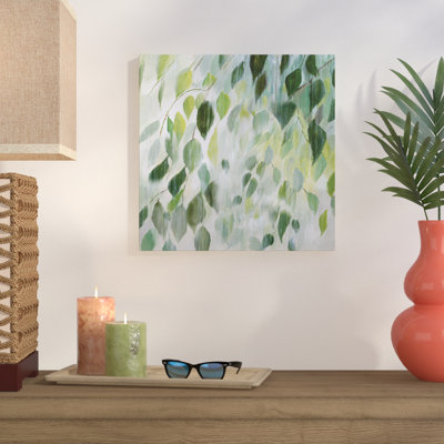 «Misty Leaves», reproduction d'art sur toile